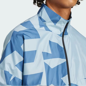 Veste coupe-vent pour homme, motif design, ultra légère, résistante au vent, veste zippée pour entraînement en plein air, vêtements de sport personnalisés, vente en gros - Product Image 4