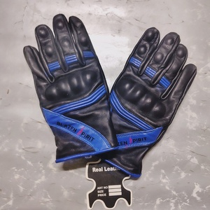 Gants de course de moto de haute qualité imperméables pour les sports d'équitation et de course de moto en cuir gants d'été 100% cuir - Product Image 2