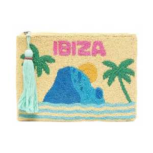 Rohs Embroidered <b>Coin</b> <b>Purse</b> Non Woven Fabric Zipper Closure Minimalist Style Unisex Portable Mini Wallet - Product Image 3