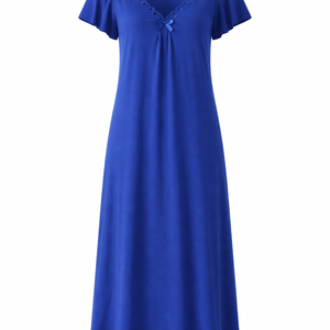 Camisones de algodón personalizados al por mayor para mujer - Ropa de dormir de primera calidad de fabricante OEM - Product Image 1