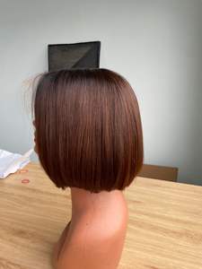 Extensions de cheveux 100% humains, perruque sans colle avec HD pour dentelle suisse, style vague naturelle, origine Vietnam - Product Image 3