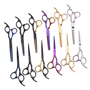 Ciseaux professionnels de salon 2026 en acier inoxydable à lame droite pour la coupe de cheveux, le coiffage, les soins de beauté et l'effilage - Product Image 6