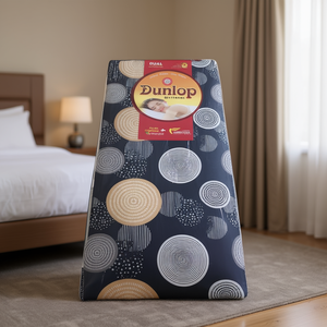 แผ่นรองนอน Dunlop ขนาด 4 นิ้ว รุ่น Queen Microfiber EPS ให้ความสบาย เหมาะสำหรับใช้ในบ้านหรือโรงแรม - Product Image 3