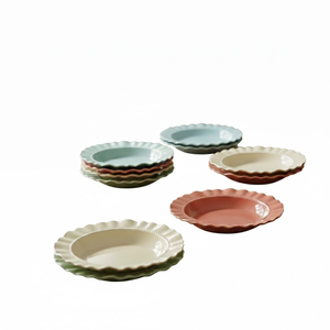 Platos de Servir 100% Cerámicos Clásicos Aptos para Lavavajillas y Ecológicos - Product Image 3