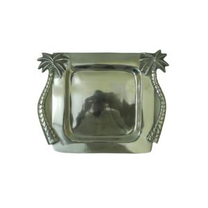 Assiette de service décorative en émail imprimé pour restaurants, tables à manger, mariages, fêtes, vaisselle, traiteur - Product Image 4