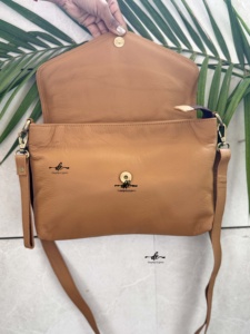 Sac à main vintage fait à la main en cuir véritable pleine fleur sac à bandoulière gitane Boho sac de style occidental en cuir véritable sacs multi-usages - Product Image 3