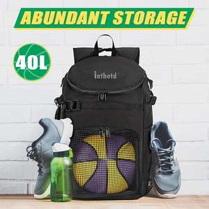 Mochila Deportiva Resistente para Baloncesto, Fútbol, Voleibol, Fútbol Americano, Unisex - Product Image 2