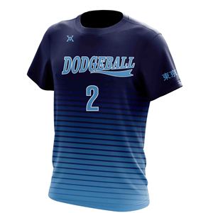 قميص فريق لوس أنجلوس دودجرز للأطفال بمقاسات يابانية، قمصان لعبة الدودج بول بطباعة رقمية، حد أدنى منخفض للطلب لتخصيص فرق المباريات - Product Image 3