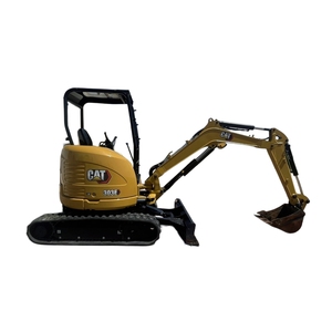 Mini-excavatrice hydraulique moderne pour les entrepreneurs en aménagement paysager et drainage - Product Image 1