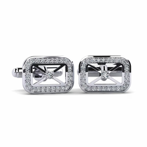 Custom 9K Gold Mens <b>Cufflinks</b> Luxury Fine Jewelry Personalized <b>Shirt</b> Accessories for Wedding Groom and Gift Giving - Product Image 3