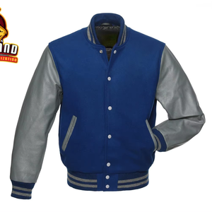 Veste universitaire personnalisée pour homme, qualité supérieure, manches en laine et cuir, personnalisez avec votre propre logo et marque - Product Image 1