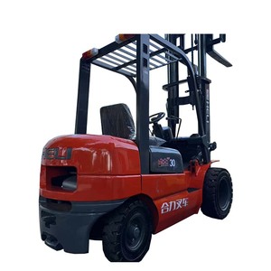 Heli 10 Ton Diesel Engine Forklift CPCD100 Solid <b>Tire</b> Side Lifter Bearing Gearbox Pump Motor 3m Lifting Height Mines/Ports Use - Product Image 1