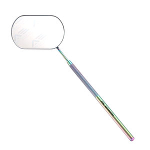 Beauty Tools Perfect Face View Sustainable High Quality Extra Large Handle Heart Shape Lash <b>Mirrors</b> Beauty Care Instruments - Product Image 1