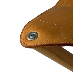 Luxury handmade leather hunting <b>stool</b> <b>portable</b> camping <b>stool</b> wholesale supplier OEM custom furniture export in reasonable price - Product Image 5