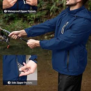 Chaqueta cortavientos de invierno de nuevo diseño, transpirable, talla grande, de alta calidad, impermeable, para hombre, subida por Dress Sports - Product Image 4