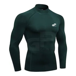 High Elasticity Sports <b>Compression</b> <b>Shirt</b> Designed <b>For</b> Football Workout And Professional Athlete Performance Wear - Product Image 2