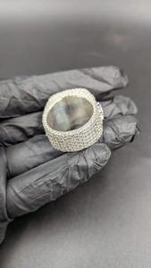 <b>Mens</b> Moissanite Brilliant Cut Ring Luxury <b>Wedding</b> Engagement Band Unique Fashion Jewelry Premium Statement <b>Gift</b> <b>for</b> <b>Men</b> - Product Image 5