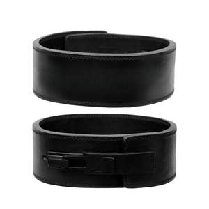 Ceinture de musculation en cuir jaune vif, ceinture d'entraînement personnalisée pour la salle de sport avec soutien lombaire rembourré pour une force maximale en powerlifting - Product Image 5