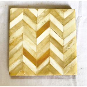 Sous-verre en bois artisanal de luxe, rustique, carré, personnalisé, brûlé par fractalisation, résistant à la chaleur, pour table et bar - Product Image 4