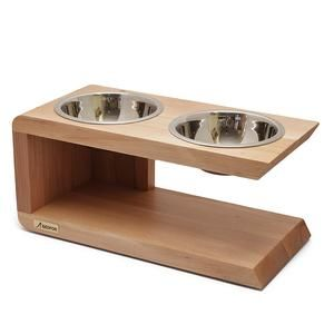 Comedero para Mascotas de Madera, Ecológico, Único, Elegante, Clásico, Vintage, Moderno, Personalizado - Product Image 2