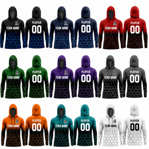 Sudadera con Capucha Personalizada para Calentamiento de Fútbol, Sudadera de Entrenamiento Ligera y Transpirable para Equipos, Ropa Deportiva para Práctica de Fútbol - Product Image 2