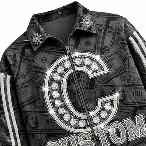 Veste en jean vintage personnalisée pour homme, style rétro usé, veste de camionneur, streetwear décontracté, veste en coton boutonnée - Product Image 5