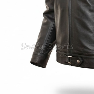 Custom <b>Men</b> Fashion Leather <b>Jacket</b> Made in Pakistan High Quality Fashion Leather <b>Jacket</b> For Sale In Low Price - Product Image 4