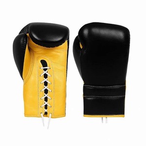 Ensemble de boxe de qualité supérieure, dernier design, cuir véritable, logo personnalisé, professionnel, écologique, respirant - Product Image 2