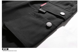 Pantalones Cargo de Algodón Orgánico para Hombre, Pantalones Utilitarios Ecológicos, Material Reciclado, Tejido de Origen Ético, Alta Calidad - Product Image 4