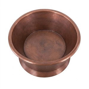 Bañera de Cobre Multifuncional de Diseño Texturizado Martillado, Hecha a Mano, Ecológica, Duradera y de Lujo, Marca Daystar Trade Antique - Product Image 4