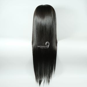 Human Hair <b>Wigs</b> From Vietnam High Quality with Virgin Hair Material Natural Color for Black Women From Aligned Factory 2025 - Product Image 1