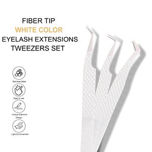 Diseño personalizado Etiqueta privada Extensión de pestañas Pinzas de diamante Pestañas Capas delgadas gruesas Herramienta de belleza fácil de usar - Product Image 4