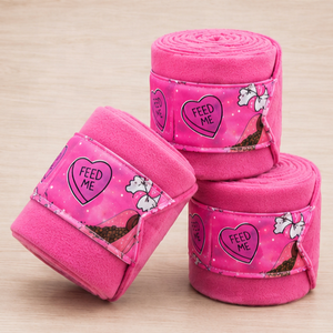 Juego de almohadillas para silla de montar con estampado de corazón rosa por sublimación, ribete de felpa, forro polar y exterior de algodón, multiusos - Product Image 6