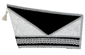 Gorro de Príncipe de Carnaval con Diseño Premium, Bordado en Oro y Adorno Dorado, para Disfraces y Festivales, con Borla - Product Image 5