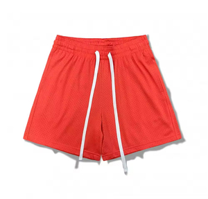 Shorts en toile blanche pour hommes et femmes, taille élastique, respirant, style vintage, décontracté, sport, séchage rapide, anti-UV, léger, couleur unie - Product Image 2