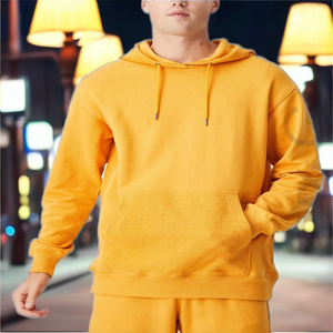 Vente en gros ODM Supply Pull à capuche pour hommes Léger séchage rapide Impression de mode Saison d'hiver Tissu polaire solide doublé pour l'extérieur - Product Image 1