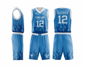 Uniforme de Baloncesto 100% Poliéster, Uniforme de Baloncesto de Buena Calidad, Uniforme de Baloncesto Personalizado con Nuevo Diseño - Product Image 1