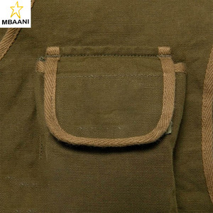 Chaleco para Hombre, Chaleco de Caza Hecho a Mano, Chaleco Casual Multibolsillos para Hombre y Mujer, Chaleco Funcional para Trabajo Pesado - Product Image 4