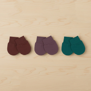 Mitaines pour bébé en coton doux 95% bambou, 5% élasthanne Protection contre les griffures pour les nouveau-nés et les nourrissons - Product Image 5