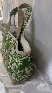 Green Print <b>Tote</b> <b>Bags</b> - Product Image 6