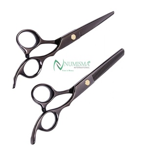 Professional Beauty Left-Handed Salon Barber Scissor Combination Set <b>Thin</b> Japanese Stainless Steel Blade Plastic Handle Sharp 28 - Product Image 3