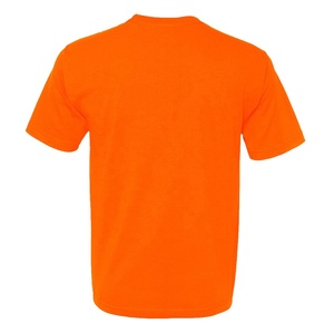 เสื้อยืดผู้ชาย OEM ผ้าฝ้าย 100% สำหรับฤดูร้อน ลายตัวอักษร ไซส์ใหญ่ สไตล์ทางการ ระบายอากาศได้ดี ผ้าเจอร์ซีย์ แขนสั้น ป้ายโลโก้แบบกำหนดเอง สีต่างๆ - Product Image 2