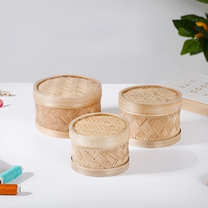 Cajas tejidas hechas a mano, caja de bambú natural con diseño personalizado, marca privada, precio barato, venta al por mayor - Product Image 6