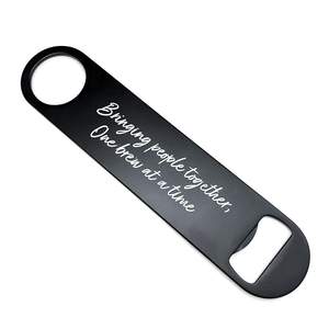 ที่เปิดขวดรูปใบมีดพิมพ์โลโก้ตามสั่ง ของที่ระลึกงานเทศกาลเบียร์ ขายส่ง - Product Image 5