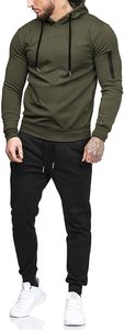 Ensemble de survêtement en polaire pour homme, idéal pour le fitness en plein air - Product Image 2