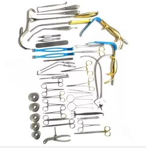 Ensemble d'instruments chirurgicaux manuels réutilisables de qualité supérieure pour l'augmentation mammaire, en acier inoxydable allemand, certifié CE Classe I ISO - Product Image 4