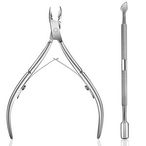 Wholesale <b>Cheap</b> Single Spring Nail Plier Clipper Stainless Steel Nail Cuticle Nippers - Product Image 1