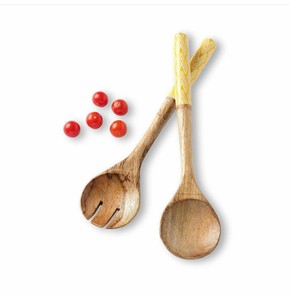 Cuillères en bois de style japonais avec logo personnalisé pour la cuisine, à long manche, petits ustensiles pour mélanger, pâtisser, servir, modernes pour les fêtes - Product Image 4