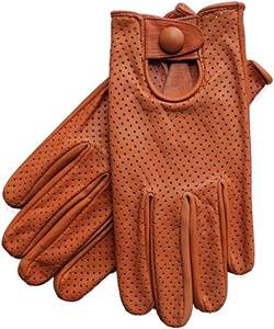 Gants de conduite en cuir personnalisés 2026 avec fonction écran tactile, doigts complets, légers, respirants, design unisexe, pour sports d'été et ski - Product Image 2
