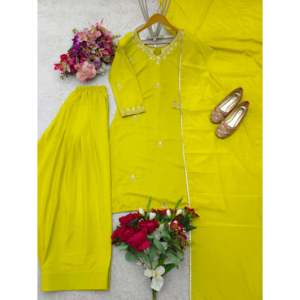 ชุด dupatta สำหรับงานปาร์ตี้ชุดงานพรอมสำหรับนักออกแบบ - Product Image 3